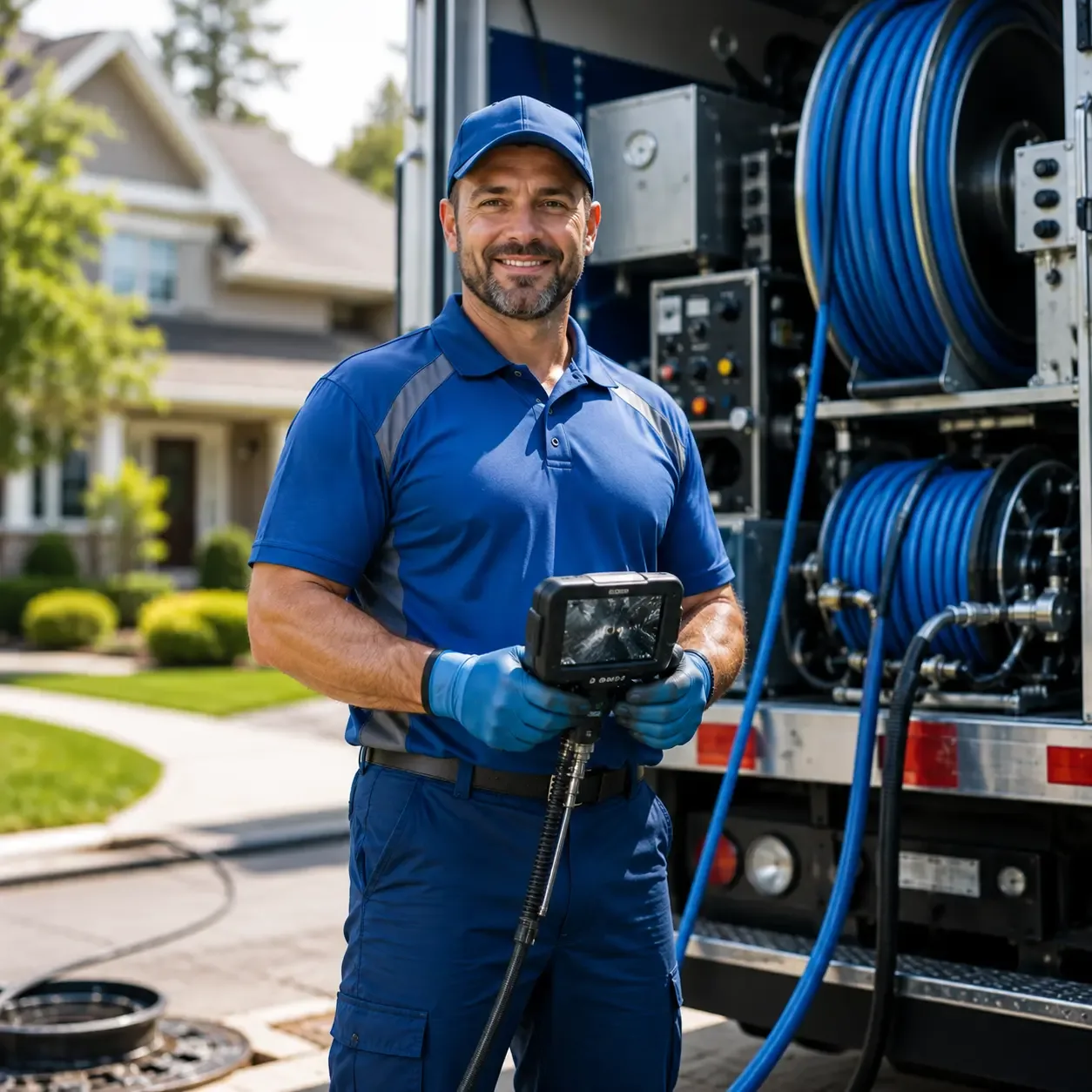 Local outdoor drain cleaning specialists in Kosse, TX